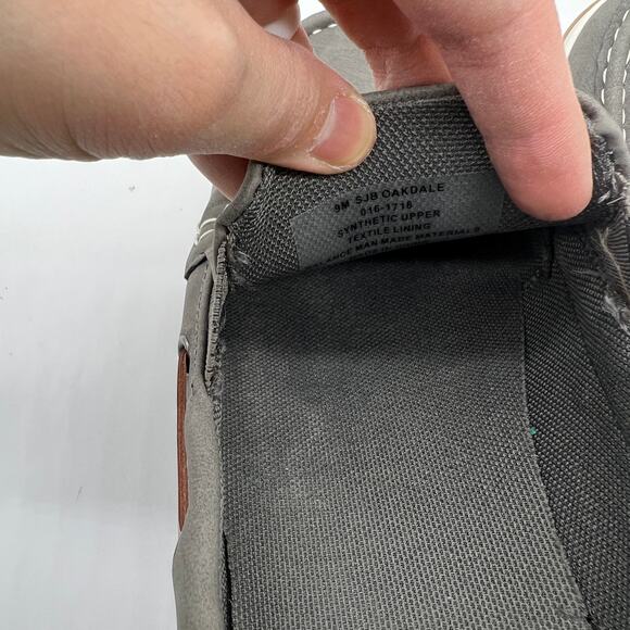 St. John's Bay Oakdale Casual Loafers Mens Shoes Gray Color Size 9M - Picture 8 of 11